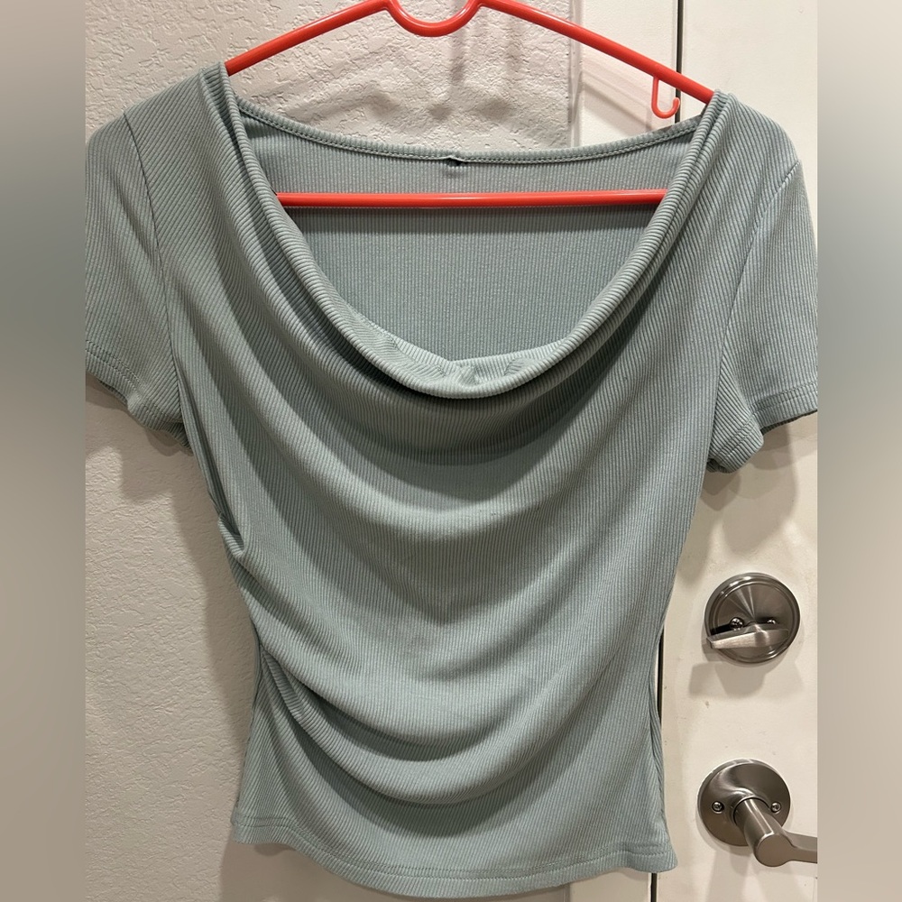 Cowl neck top - great condition